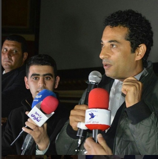 عمرو سعد شكر جمهور المغرب على حسن استقباله