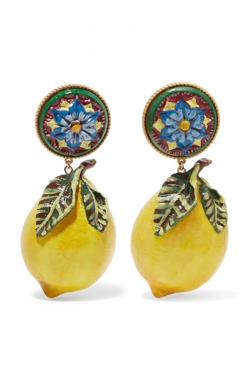 Dolce & Gabbana أقراط ذو تصميم مرح من