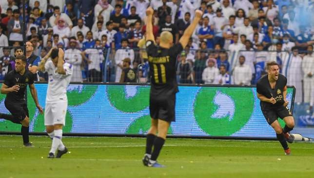 النصر فاز في 7 مباريات متتالية
