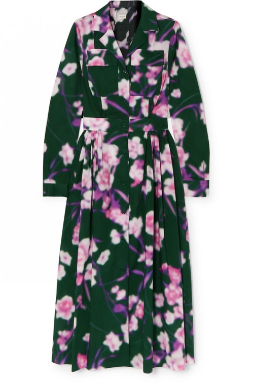 Dries Van Noten فستان قميص من