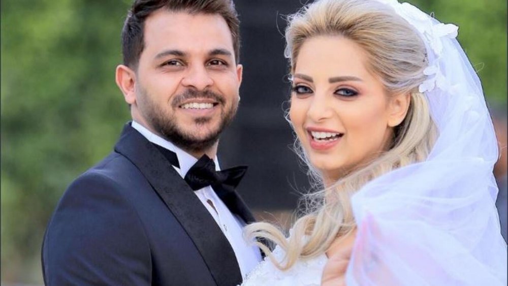 محمد رشاد ومي حلمي في ذكرى زواجهما
