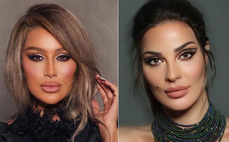 نادين نجيم ومايا دياب بمكياج بأنامل داني كامل