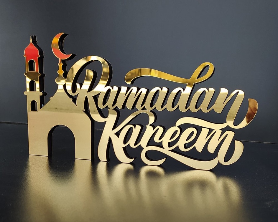 احتفالا بشهر رمضان قطع فنية لطاولات منزلك