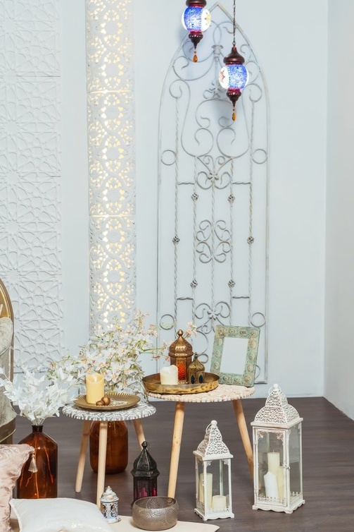 ديكور زوايا منزلك في شهر رمضان