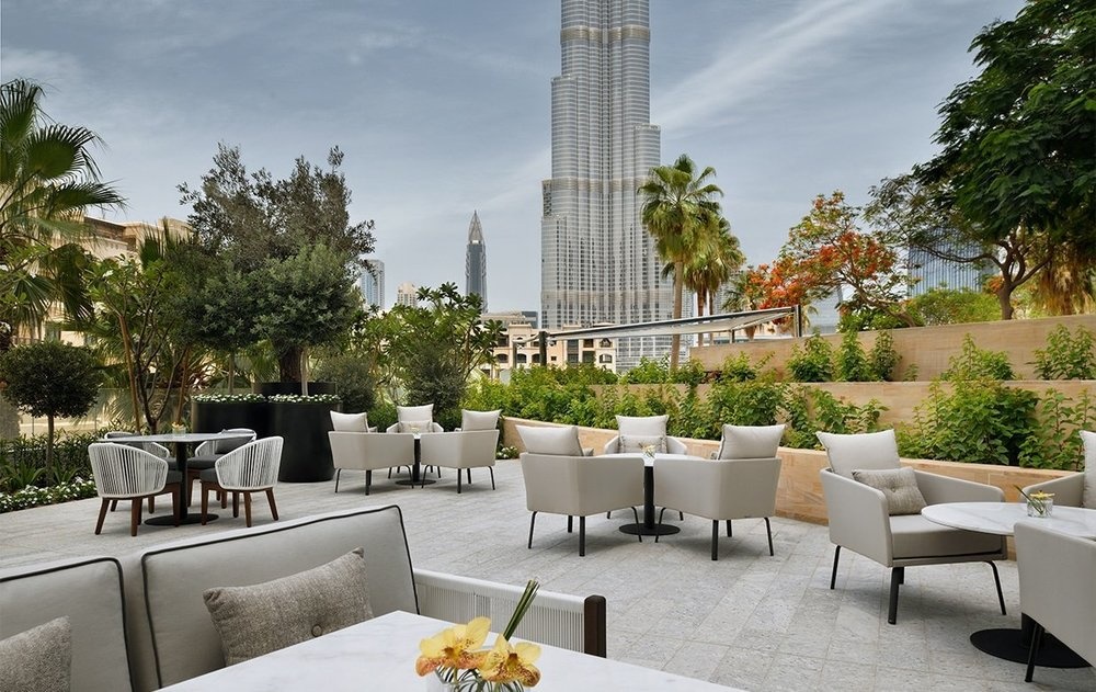 مطعم ذا غاردن فندق العنوان
