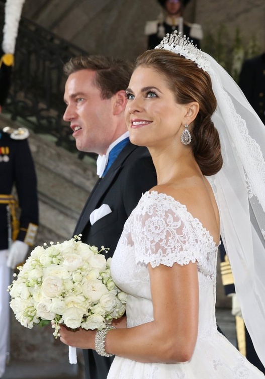 سوار The Bernadotte Diamond Bracelet للأميرة مادلين المرصع بالألماس