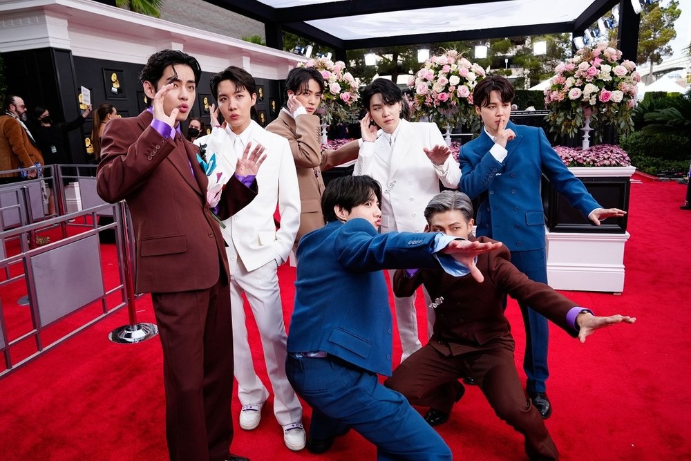 فرقة BTS  في حفل جرامي
