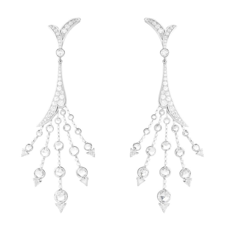 Rêves d'Ailleurs pendant earrings