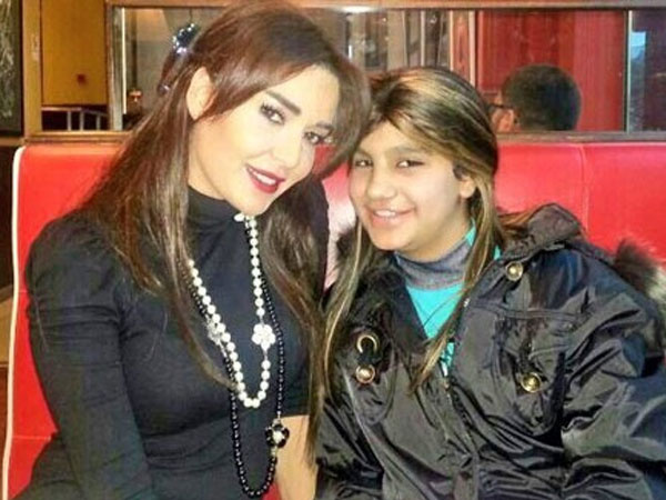 سيرين عبد النور مع معجبتها الراحلة فاطمة