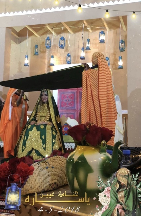 مراسم تقليدية في ليلة الحناء