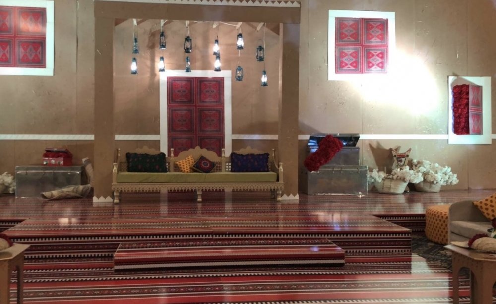 منطقة الزفة الخاصة بالعروس