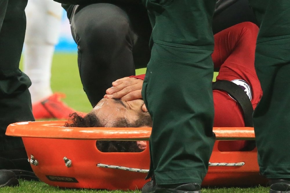 اصابة محمد صلاح