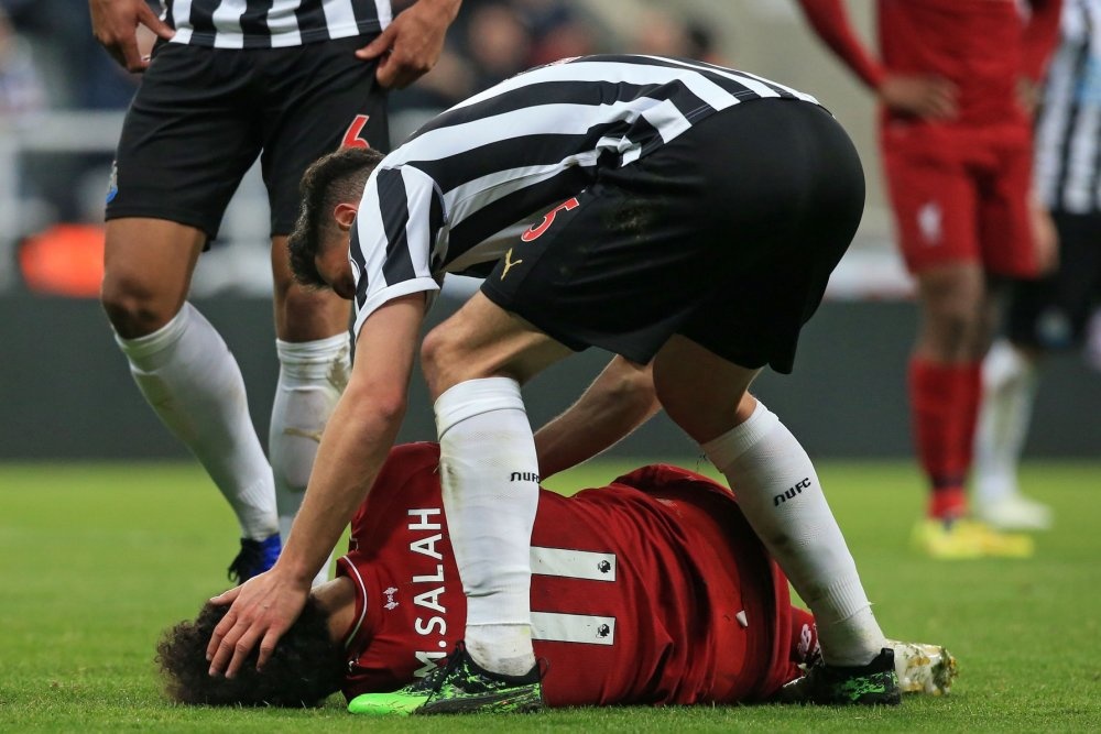 اصابة صادمة لمحمد صلاح
