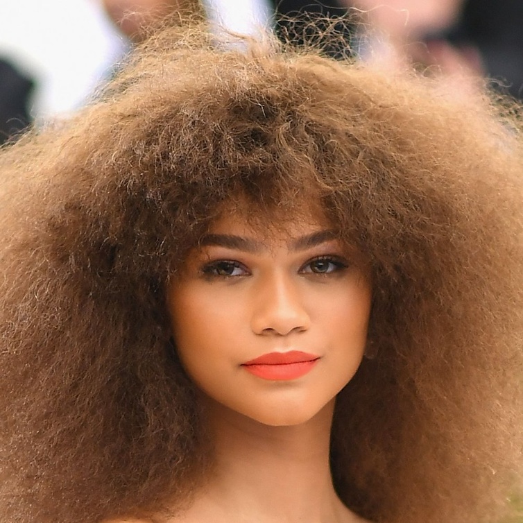 zendaya اختارت تسريحة الشعر المنفوشة في 2017