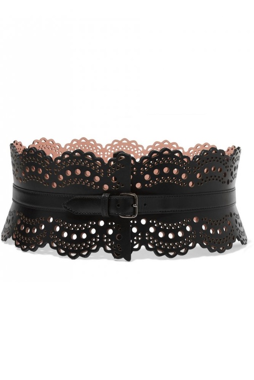 حزام خصر عريض من Alaïa 