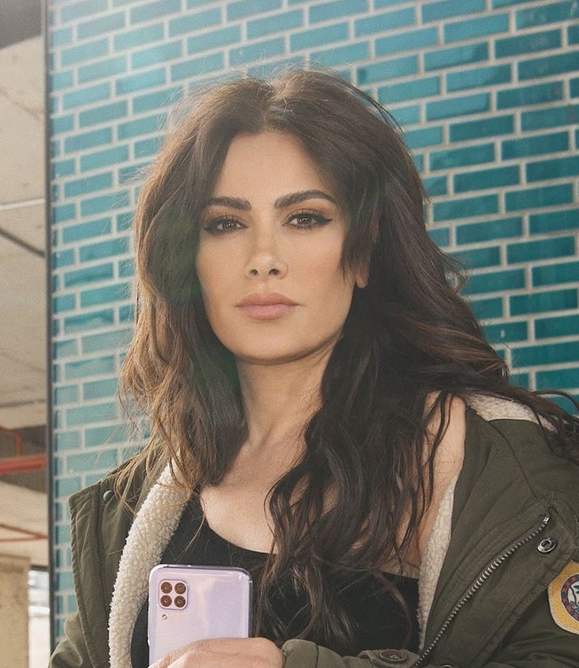 صبا مبارك بطلة مسلسل حارس الجبل