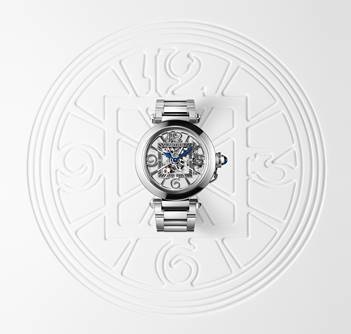 ساعة نسائة فخمة من كارتييه Cartier