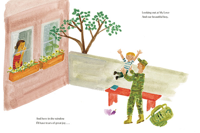 رسوم من كتاب ميغان ماركل الجديد The Bench