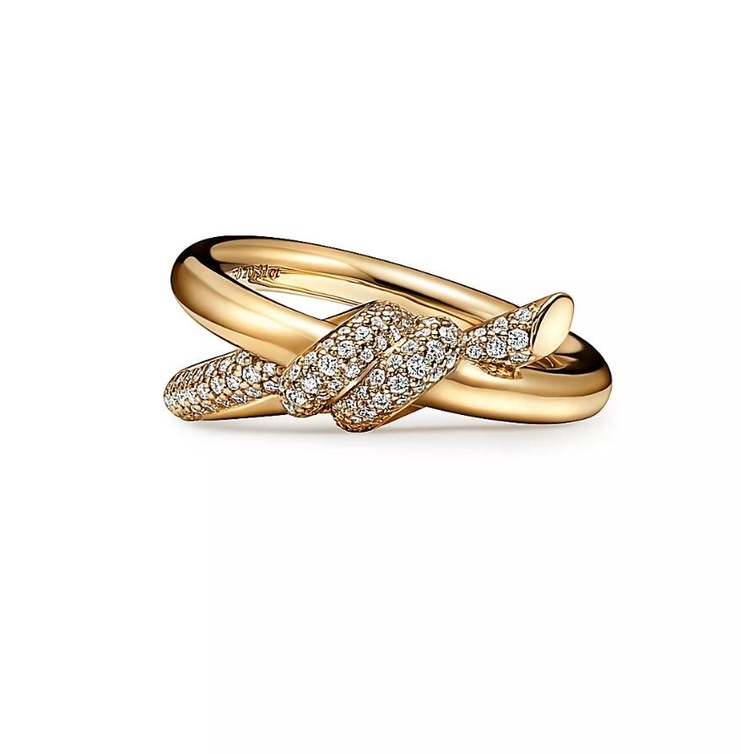 خاتم Tiffany Knot Double Row من تيفاني Tiffany & Co