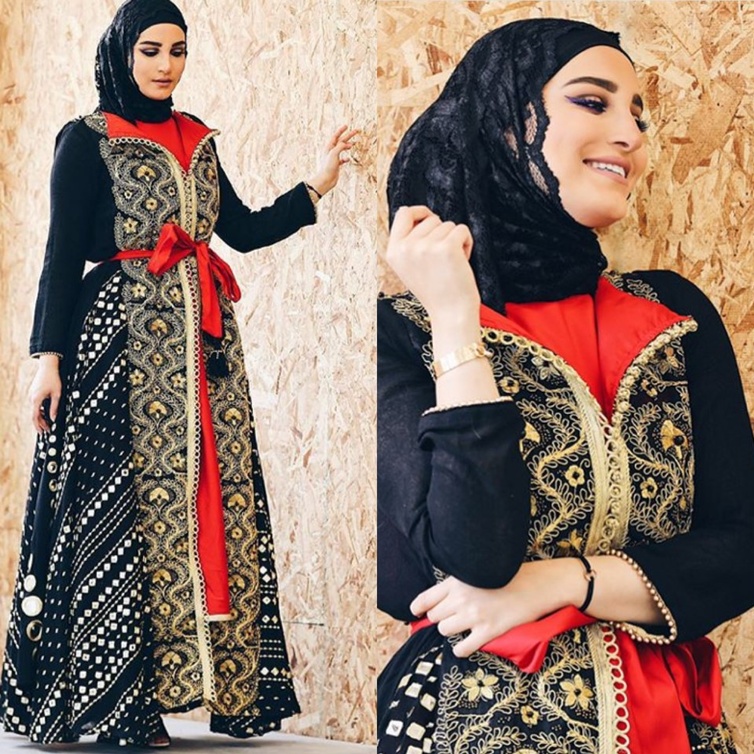 الأسود والذهبي والحمر فخامة رمضانية مع دلال الدوب