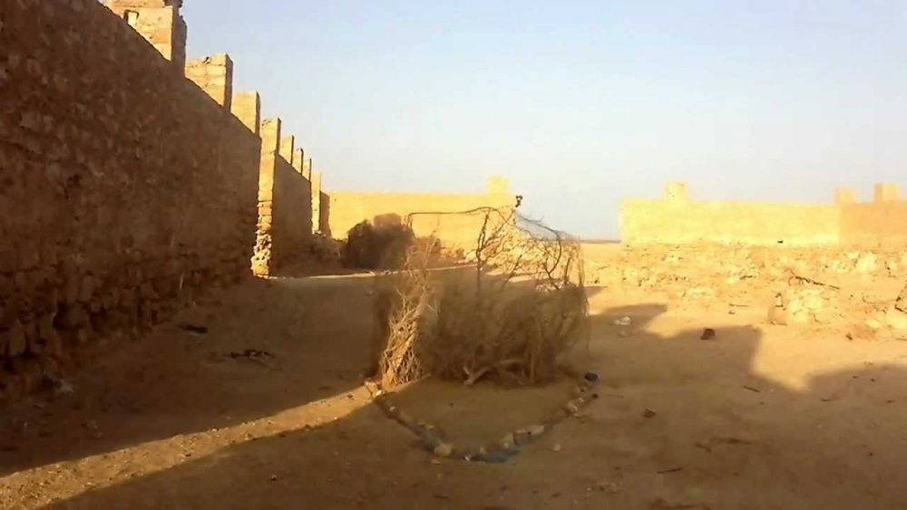 بقايا بيت الجرمل من اهم المعالم السياحية في جزيرة فرسان