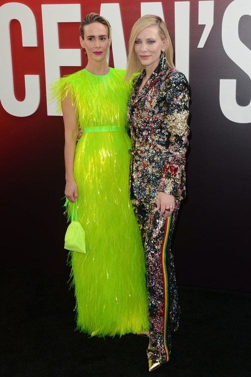 نجمات فيلم Ocean’s 8 في عرضه الأول