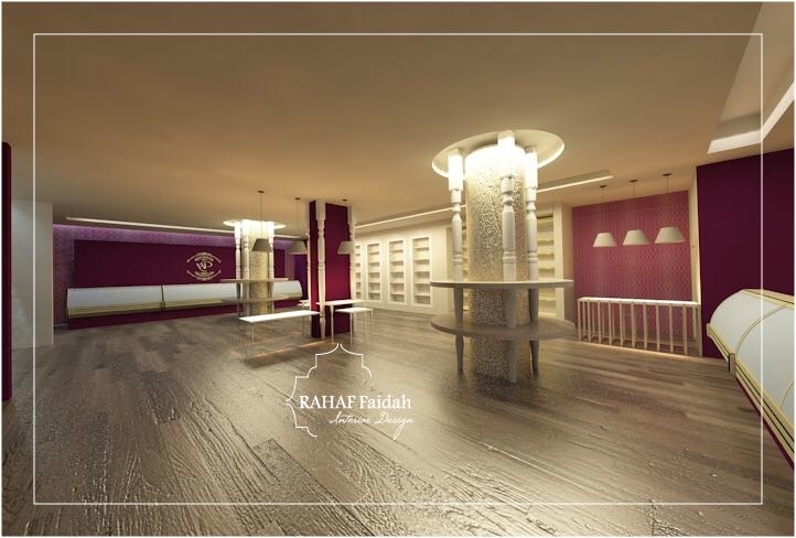 من تصاميم المصممة السعودية رهف فيده