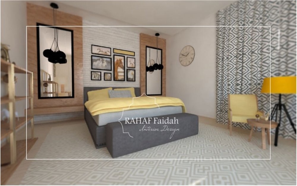 من تصاميم المصممه السعودية رهف فيده