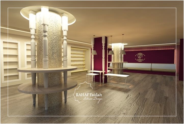  احدى التصاميم المميزة من المصممة رهف فيده