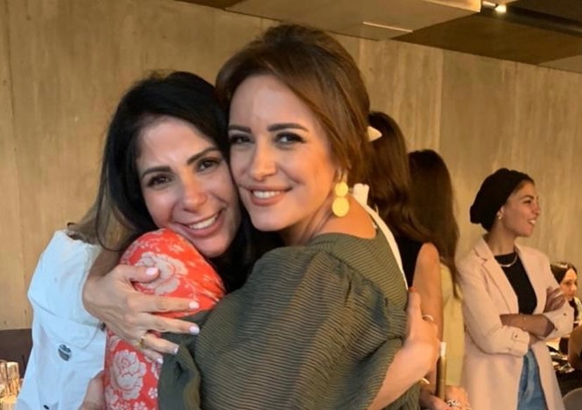 ريهام عبدالغفور ومنى زكي