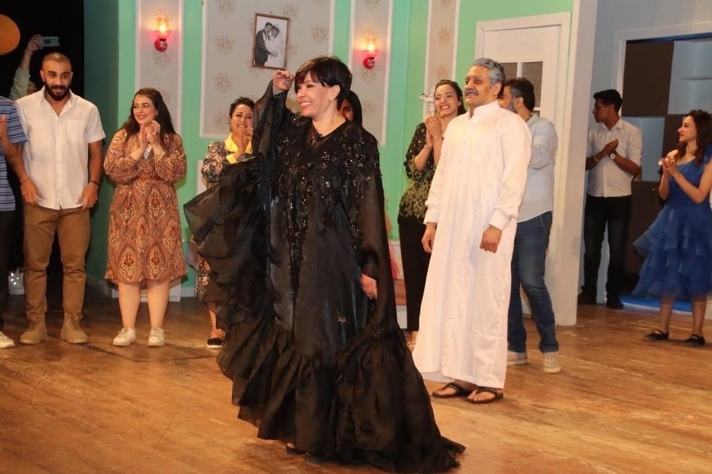 مشهد من العمل