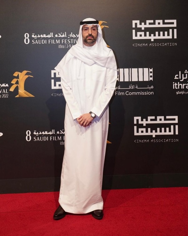 محمد التركي في حفل افتتاح مهرجان افلام السعودية 