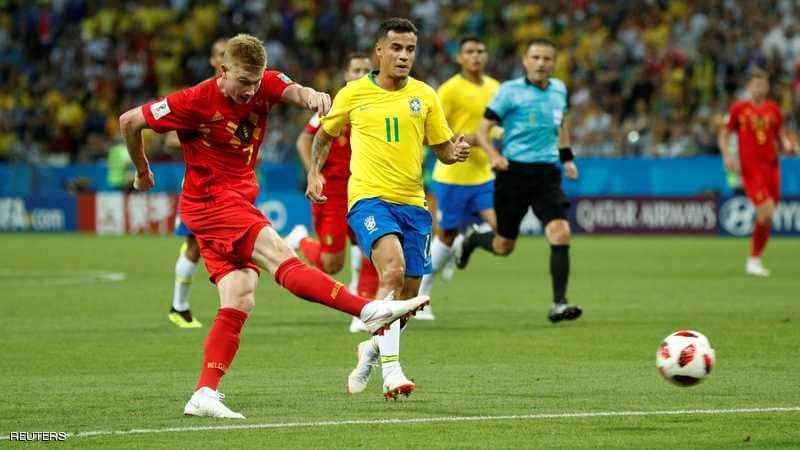 بلجيكا أنهت حلمت البرزيل في كأس العالم 2018