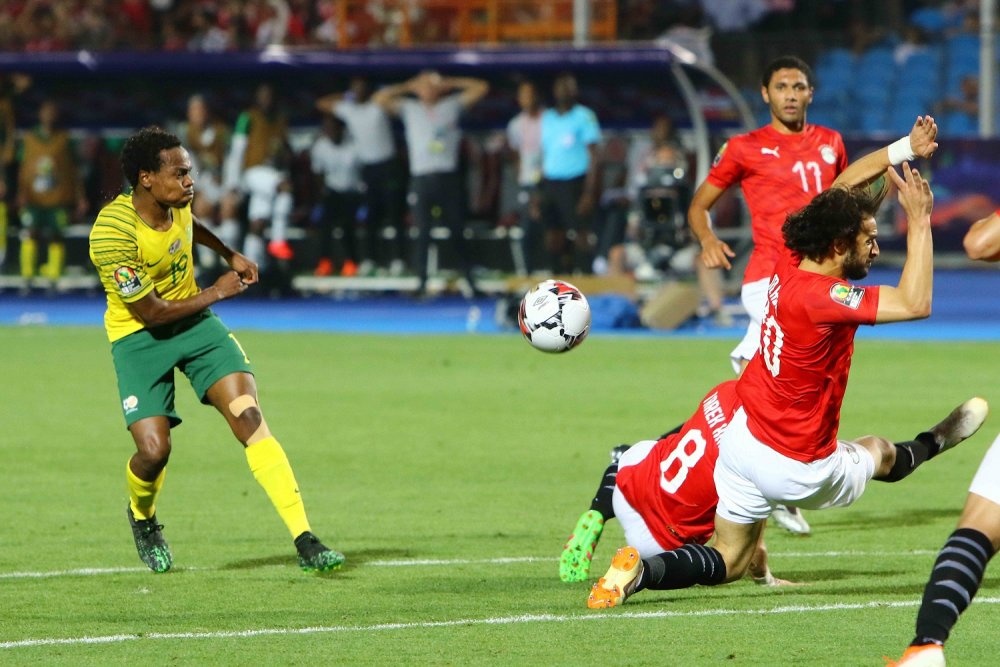 هدف جنوب إفريقيا ضد مصر