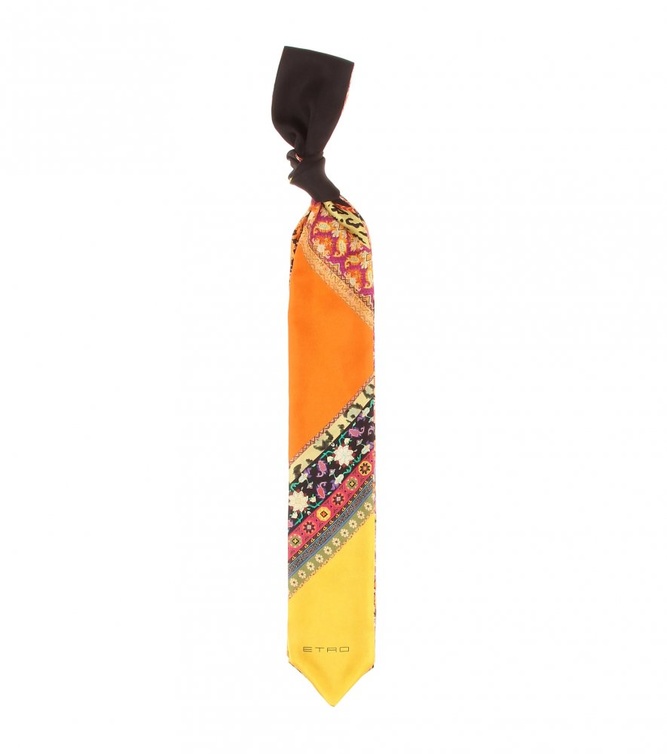 سكارف قصير معرق من Etro 