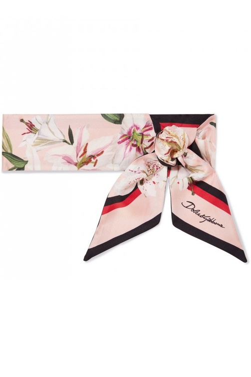 سكارف قصير من Dolce & Gabbana 