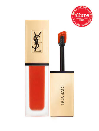 أحمر الشفاه من ايف سان لوران Yves Saint Laurent Tatouage Liquid Lip Stain in 02 Crazy Tangerine