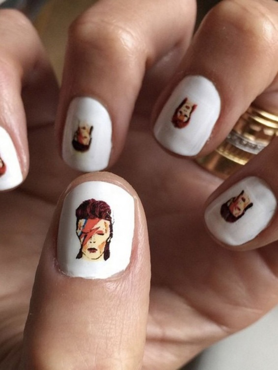 أجرأ الوان طلاء الاظافر مع الرسمات العصرية بأسلوب Chiara Ferragni