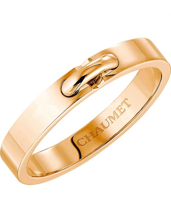 Liens evidence ring خاتم ذهب بتصميم عصري فخم من تشكيلة Chaumet
