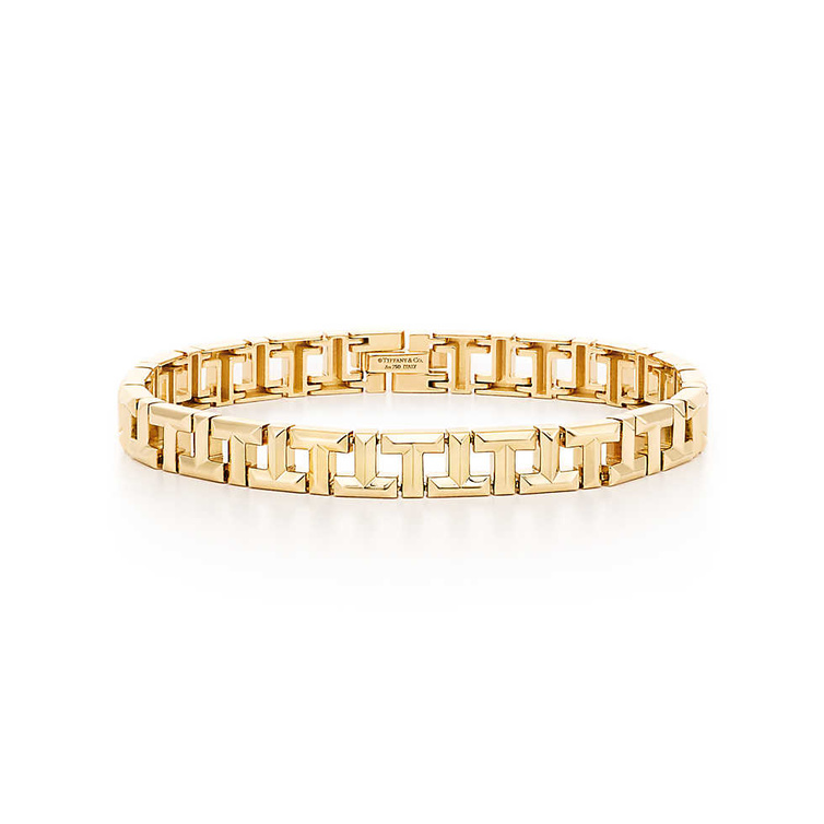 سوار ذهب من مجموعة Tiffany T الجديدة