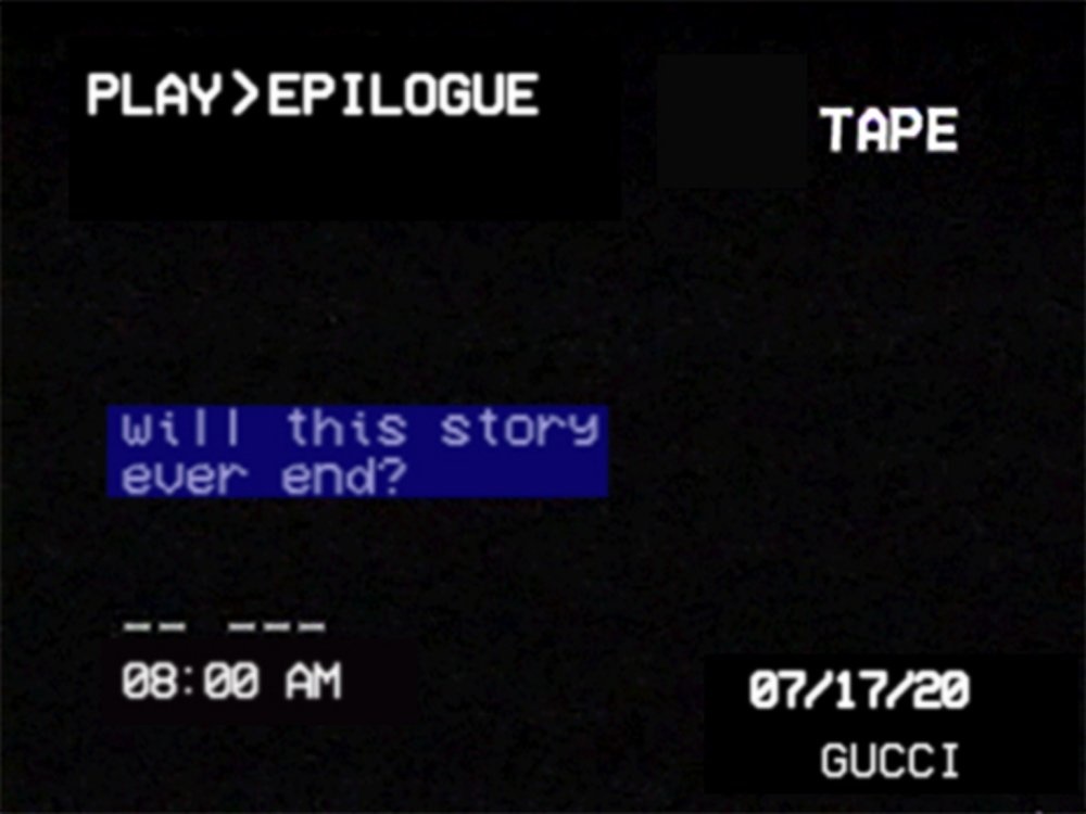 Gucci تقدّم مجموعة EPILOGUE عبر البث المباشر