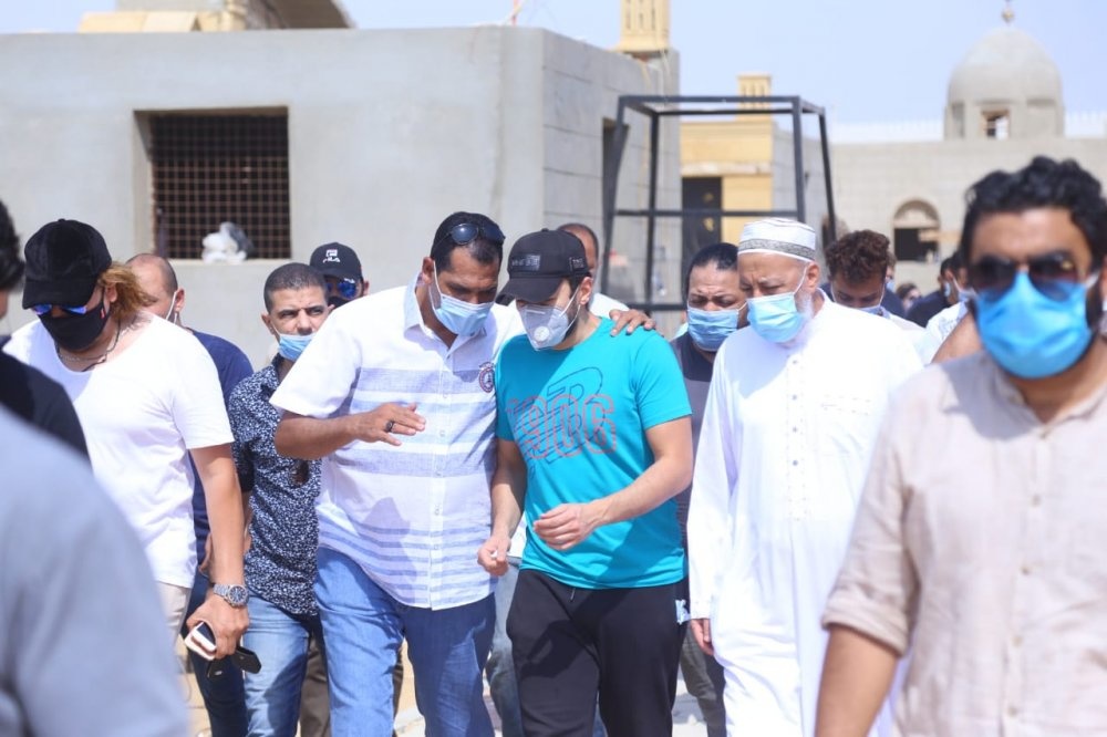 جنازة والدة حمادة هلال