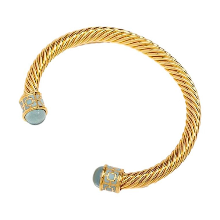  سوار MAYA TORQUE AQUAMARINE من Halcyon Days