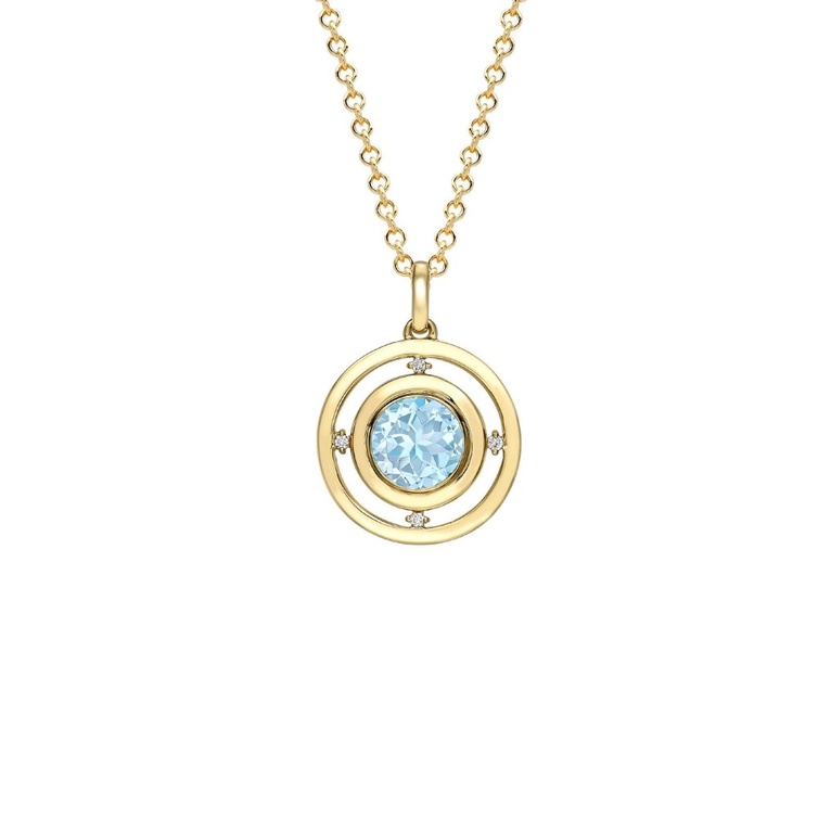  قلادة APOLLO BLUE TOPAZ من Kiki McDonough
