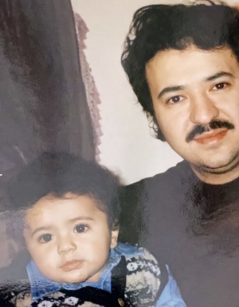 صورة من حساب تركي نجل الفنان خالد سامي على تويتر