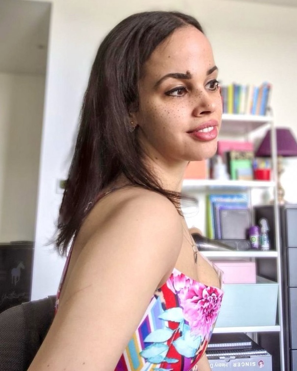 نور عمرو دياب بصورة من حسابها على انستغرام