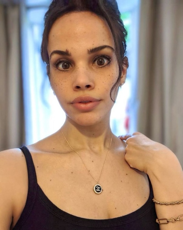 نور عمرو دياب بصورة من حسابها على انستغرام