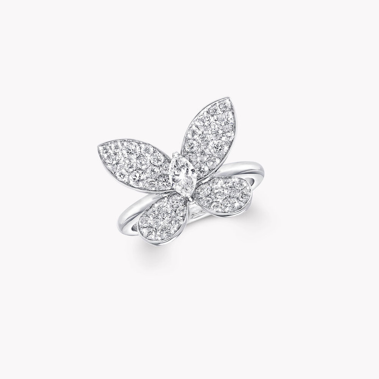 خاتم Pavé Butterfly Diamond من GRAFF