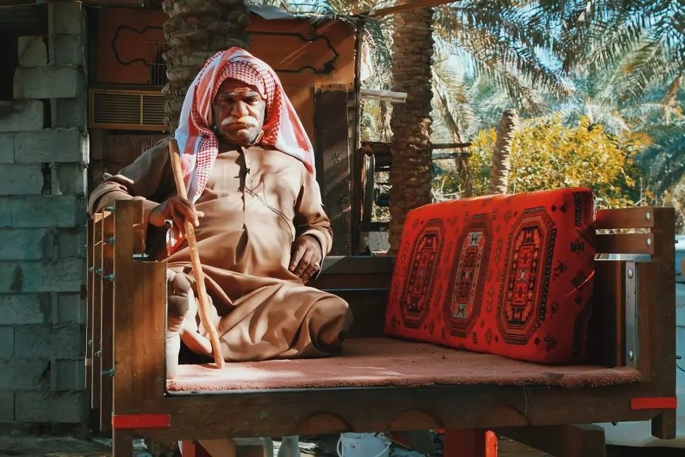مشهد من فيلم "القاري" للمخرج أحمد الحساوي