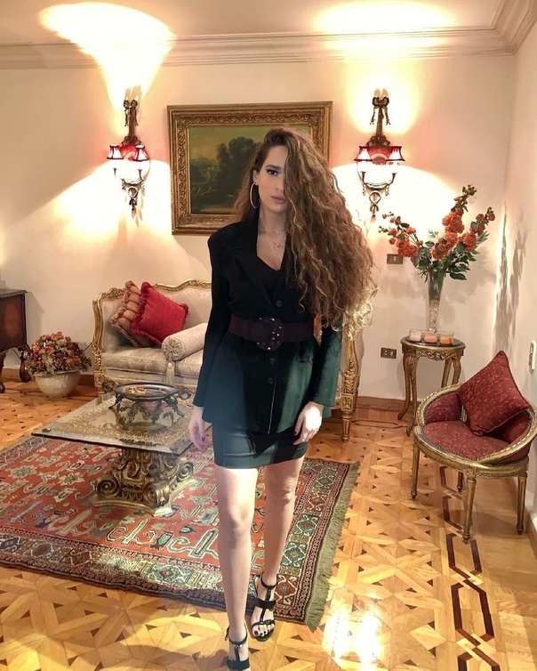 اطلالة هنا ابراهيم يسري 